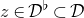 z element of script upper D Superscript normal ♭ Baseline subset of script upper D