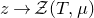 z right arrow script upper Z left parenthesis upper T comma mu right parenthesis