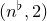 left parenthesis n Superscript normal ♭ Baseline comma 2 right parenthesis