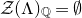 script upper Z left parenthesis normal upper Lamda right parenthesis Subscript double struck upper Q Baseline equals normal empty set