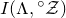 upper I left parenthesis normal upper Lamda comma Superscript ring Baseline script upper Z right parenthesis