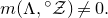 m left parenthesis normal upper Lamda comma Superscript ring Baseline script upper Z right parenthesis not equals 0 period