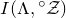 upper I left parenthesis normal upper Lamda comma Superscript ring Baseline script upper Z right parenthesis