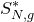 upper S Subscript upper N comma g Superscript asterisk