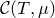 script upper C left parenthesis upper T comma mu right parenthesis
