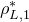 rho Subscript upper L comma 1 Superscript asterisk