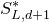 upper S Subscript upper L comma d plus 1 Superscript asterisk