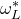 omega Subscript upper L Superscript asterisk