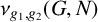 nu Subscript g 1 comma g 2 Baseline left parenthesis upper G comma upper N right parenthesis