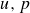 u comma p