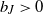 b Subscript upper J Baseline greater than 0