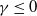 gamma less than or equals 0