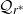 script upper Q Subscript r Sub Superscript asterisk