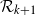 script upper R Subscript k plus 1