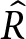 upper R caret