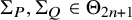 normal upper Sigma Subscript upper P Baseline comma normal upper Sigma Subscript upper Q Baseline element of normal upper Theta Subscript 2 n plus 1 Baseline