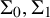 normal upper Sigma 0 comma normal upper Sigma 1