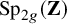 upper S p Subscript 2 g Baseline left parenthesis bold upper Z right parenthesis