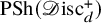 upper P upper S h left parenthesis script upper D isc Subscript d Superscript plus Baseline right parenthesis