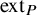 ext Subscript upper P