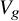 upper V Subscript g