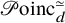 script upper P oinc Subscript d Superscript asymptotically equals