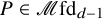 upper P element of script upper M fd Subscript d minus 1