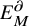 upper E Subscript upper M Superscript partial differential