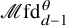 script upper M fd Subscript d minus 1 Superscript theta