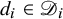 d Subscript i Baseline element of script upper D Subscript i