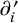 partial differential prime Subscript i Baseline