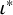 iota Superscript asterisk