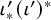 iota prime Subscript asterisk Baseline left parenthesis iota Superscript prime Baseline right parenthesis Superscript asterisk