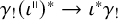 gamma Subscript factorial Baseline left parenthesis iota Superscript parallel to Baseline right parenthesis Superscript asterisk Baseline right arrow iota Superscript asterisk Baseline gamma Subscript factorial