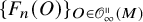 left brace upper F Subscript n Baseline left parenthesis upper O right parenthesis right brace Subscript upper O element of script upper O Sub Subscript infinity Sub Superscript parallel to Subscript left parenthesis upper M right parenthesis