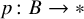 p colon upper B right arrow asterisk