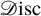 script upper D isc