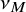 nu Subscript upper M