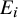 upper E Subscript i