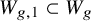 upper W Subscript g comma 1 Baseline subset of upper W Subscript g