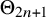 normal upper Theta Subscript 2 n plus 1