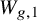 upper W Subscript g comma 1