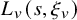 upper L Subscript v Baseline left parenthesis s comma xi Subscript v Baseline right parenthesis