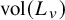vol left parenthesis upper L Subscript v Baseline right parenthesis