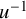 u Superscript negative 1