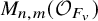 upper M Subscript n comma m Baseline left parenthesis script upper O Subscript upper F Sub Subscript v Subscript Baseline right parenthesis