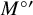 upper M Superscript ring prime