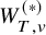 upper W Subscript upper T comma v Superscript left parenthesis asterisk right parenthesis