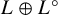 upper L circled plus upper L Superscript ring