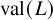 val left parenthesis upper L right parenthesis